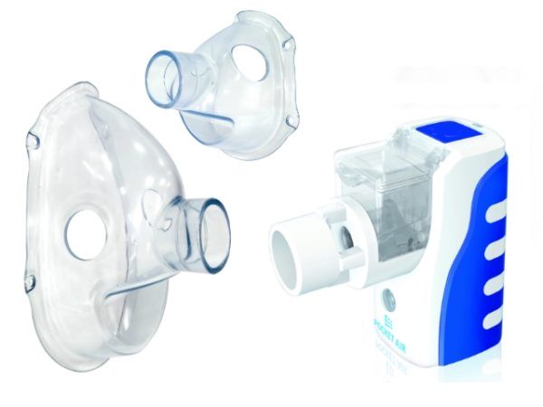 Pocketair2 maska duza mala do inhalatora