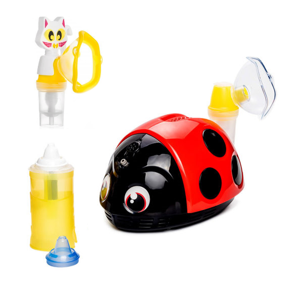 Inhalator dla dzieci Biedronka Lella (Kotek)